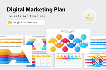 Digital Marketing Plan Google Slides Presentation Template
